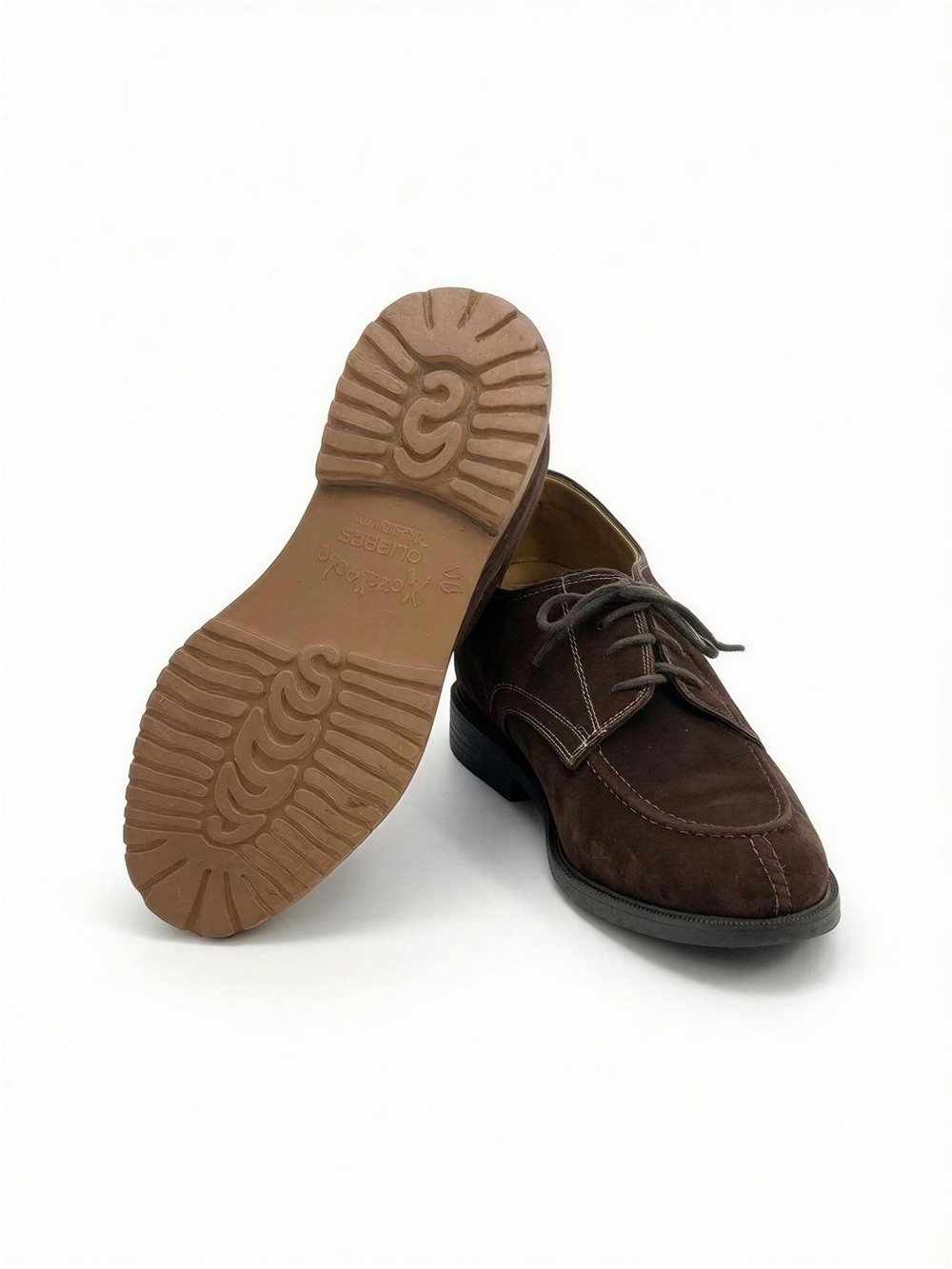 Men's Brown Suede Made in Italy Shoes Size 10.5